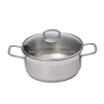 High Quality Stockpot with Glass Lid